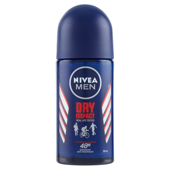 Nivea Men Deodorante Ascelle Intimo Dry Impact Anti-Perspirant 4x50 ml