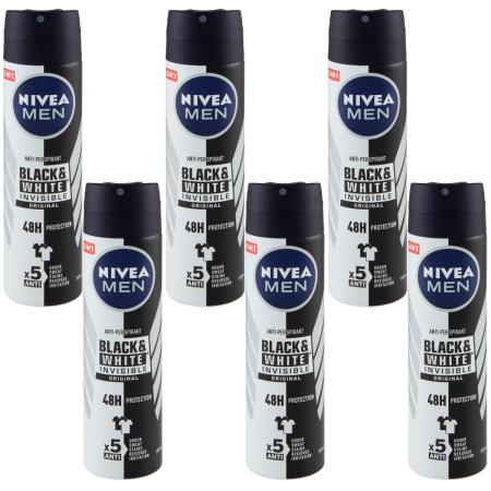 Deodorante Nivea Black and White offerta
