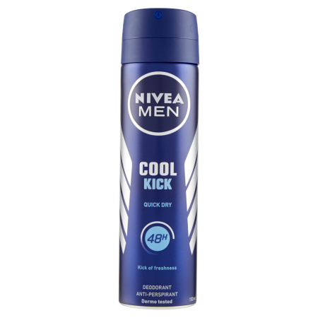 Nivea Men Deodorante Cool Kick  – Flacone Deo Spray 150 ml