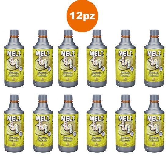 Melt Disgorgante - dettaglio con 12 confezioni