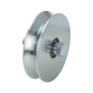 Ruote Cancelli Scorrevoli con Gola V - Rulli Guida Cancello scorrevole diametro 80mm
