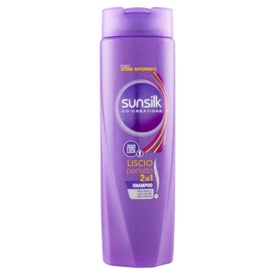 Shampoo Sunsilk Liscio Perfetto 250ml - 2-in-1 con Balsamo