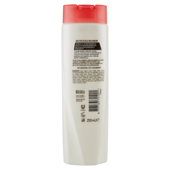 Informazioni su Sunsilk Shampoo Ricarica Naturale Bacche di Goji Biologiche