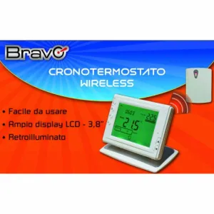 Cronotermostato digitale BRAVO da parete 2