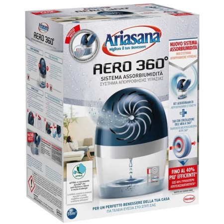Ariasana Aero 360 Kit – Assorbitore di umidità non elettrico