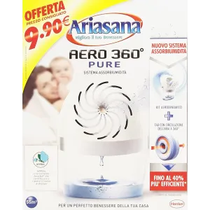 Ariasana Deumidificatore Aero 360° – Sistema Assorbi umidità casa