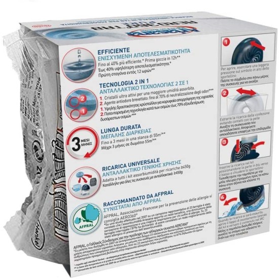 Informazioni sull'Assorbi Umidità Ariasana Tab Ricarica - Acchiappa Umidità