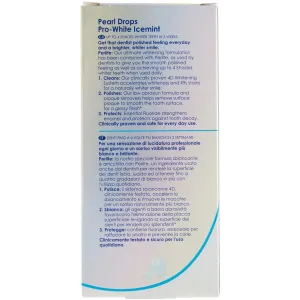 Confezione Pearl Drops Dentifricio Pro-White Icemint 50ml Sbiancante 2