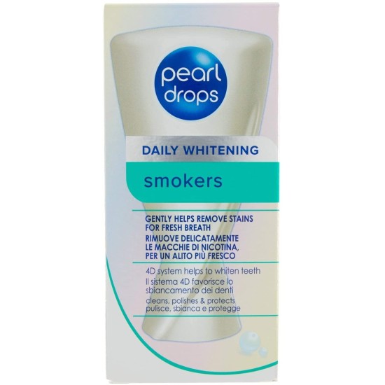 Dentifricio Pearl Drops Smokers Rimuovi Macchie per Fumatori