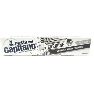 Dentifricio Pasta del Capitano 100ml - Dentifricio Nero al carbone vegetale 2
