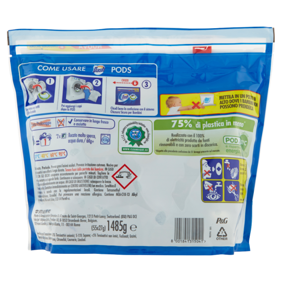 Dash Pods 3 in1 Detersivo Lavatrice Salva Colore