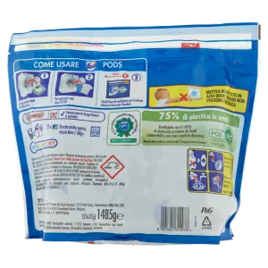 Detersivo Lavatrice capsule Pods Dash Classico 3in1- 55Lavaggi 2