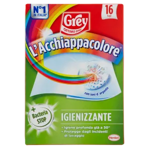 Fogli Salva Colori Grey Acchiappacolore Igienizzante 16fogli