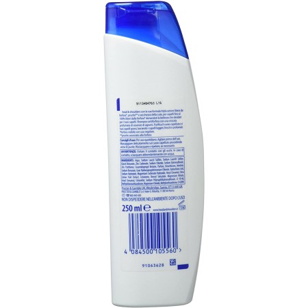Informazioni su Head and Shoulder Shampoo Antiforfora 250ml