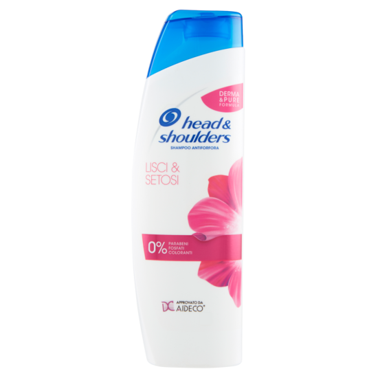 Shampoo Head & Shoulders Antiforfora Lisci e Setosi 250ml