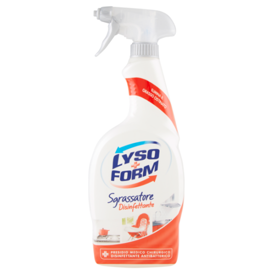Sgrassatore Disinfettante Lysoform Spray multiuso 750ml