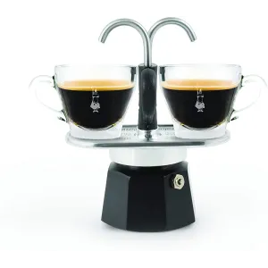 Bialetti Caffettiera Moka Mini Express 2 Tazza Nera