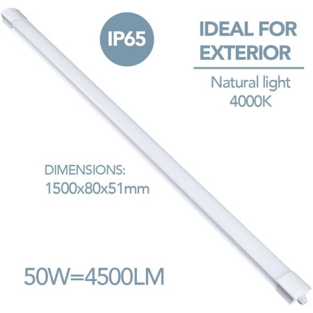 Electraline 65060 Plafoniera Led 50w con misure