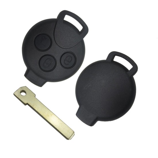 COVER GUSCIO CHIAVE TELECOMANDO SMART FORTWO FORFOUR 451 ROADSTAR 3 TASTI