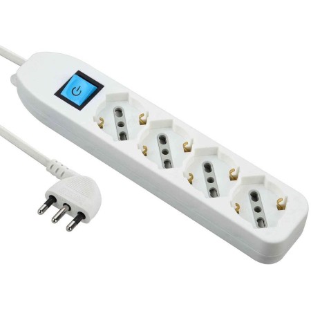 Electraline Multipresa Bianca