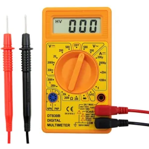 Electraline 59002 Multimetro Digitale Tester Digitale