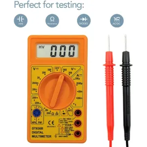 Electraline 59002 Multimetro Digitale Tester Digitale 2
