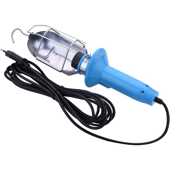 Lampada da Lavoro Electraline cavo 10m- Lampada da appendere