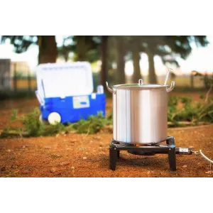 Fornello a Gas in Ghisa 40X40 - Kemper Fornellone a 4 piedi 2