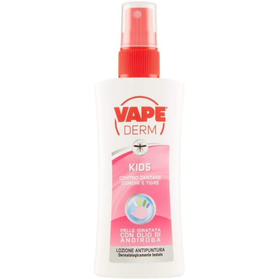 Antipuntura Kids Vape Derm 100ml - fino 8h di protezione