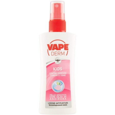 Antipuntura Kids Vape Derm 100ml - fino 8h di protezione