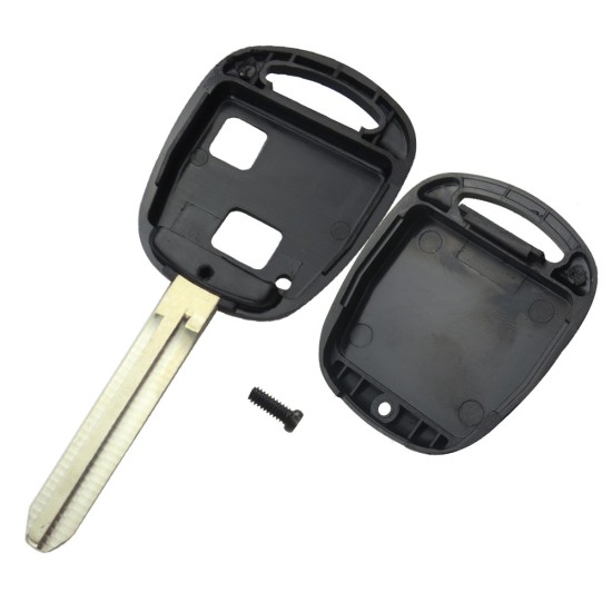 Cover Guscio Chiave Telecomando TOYOTA YARIS RAV4 COROLLA AVENSIS 2 TASTI