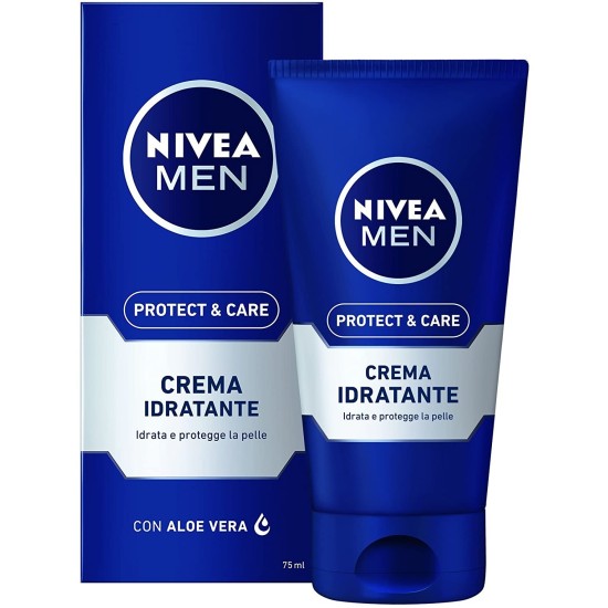 Crema per il Viso NIVEA Protect & Care Men Idratante - 75ml
