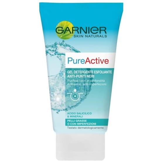 Detergente esfoliante Viso Garnier Pure Active Gel 150ml