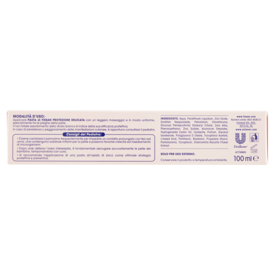 Informazioni su Fissan Pasta Protezione Delicata