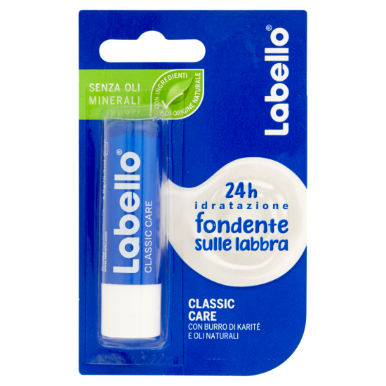 Burrocacao Labbra Labello Classico 5,5ml - 24 Ore di Idratazione