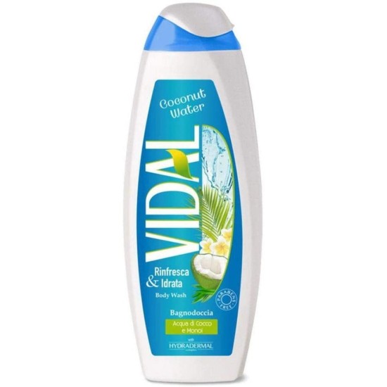 Bagnodoccia Idratante Vidal al cocco e monoi 500ml - Profumato