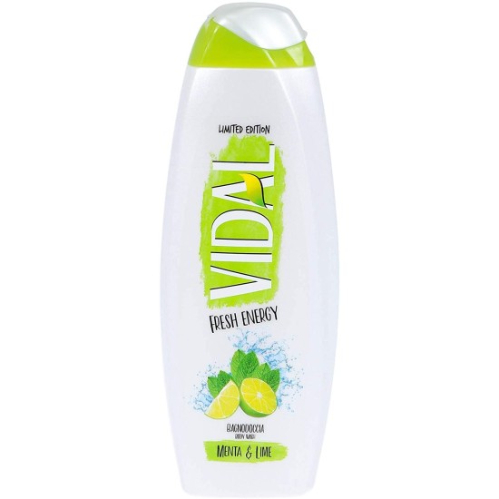 Vidal BagnoSchiuma Menta e Lime Fresh Energy 500ml