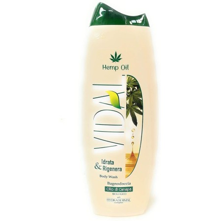 Vidal Bagnoschiuma Olio Canapa 500ml – Bagnodoccia Nutriente