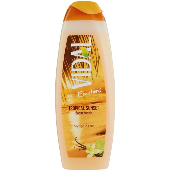 Vidal BagnoSchiuma Tropical Sunset Vaniglia e Lime 500ml