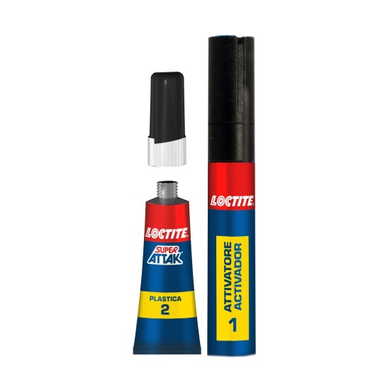 Super Attak Loctite  2g+4ml – Colla istantanea