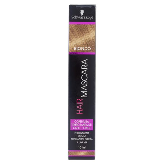 Ritocco capelli Mascara Biondo