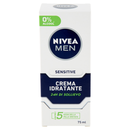 Crema Viso Nivea Men Sensitive 75ml Idratante per Pelle Sensibile