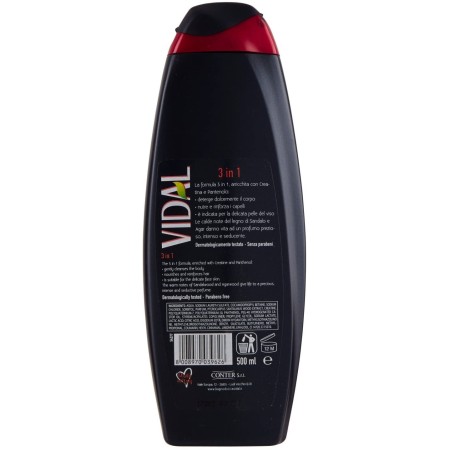 Vidal BagnoSchiuma Shampoo Legno di Argan e Sandalo 500ml