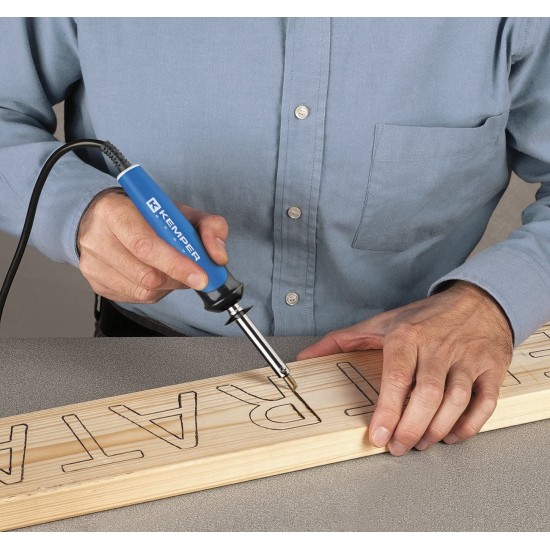 Incisione sul legno con il Pirografo Kemper