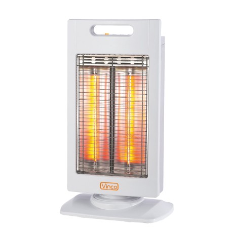 Vinco Stufa In Fibra di Carbinio Da Pavimento Rotante 1000w - art 70182