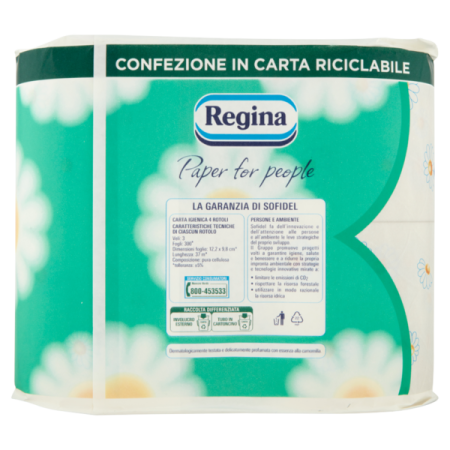 Carta igienica Regina Carta Camomilla