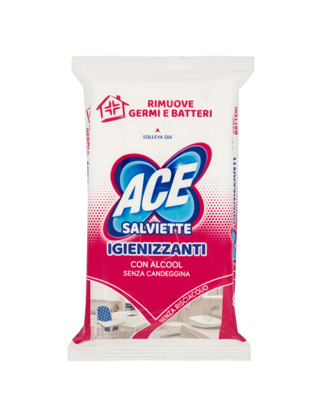 Ace Salviette Igienizzanti 40pz - Pulizia e Freschezza Multiuso