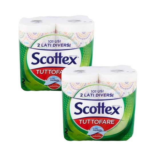 Carta da cucina Scottex Tuttofare Rotoli di scottex 2x2