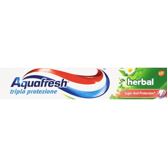 Aquafresh Dentifricio Herbal 75ml -per corretta igiene orale