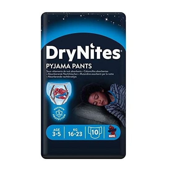 Huggies Mutandine Assorbenti per la notte Drynites 3 - 5 anni